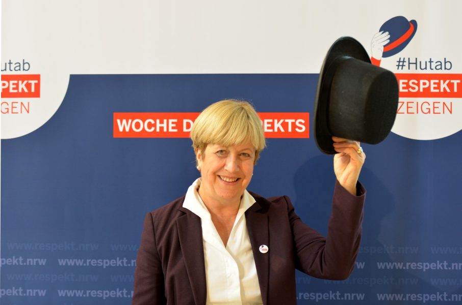 Elisabeth Müller-Witt untersützt die Woche des Respekts
