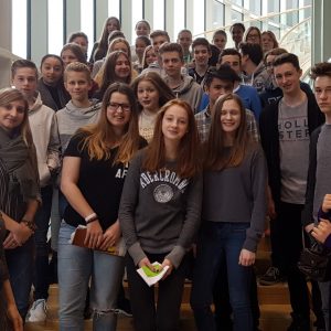 Kopernikus Gymnasium zu Gast im Landtag